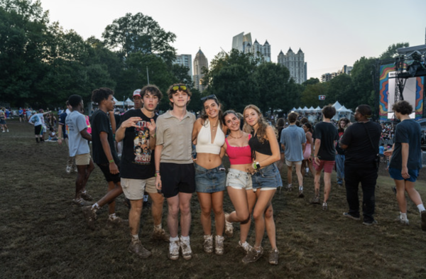 Westminster students at Music Midtown. Credit: Kyle Nadler